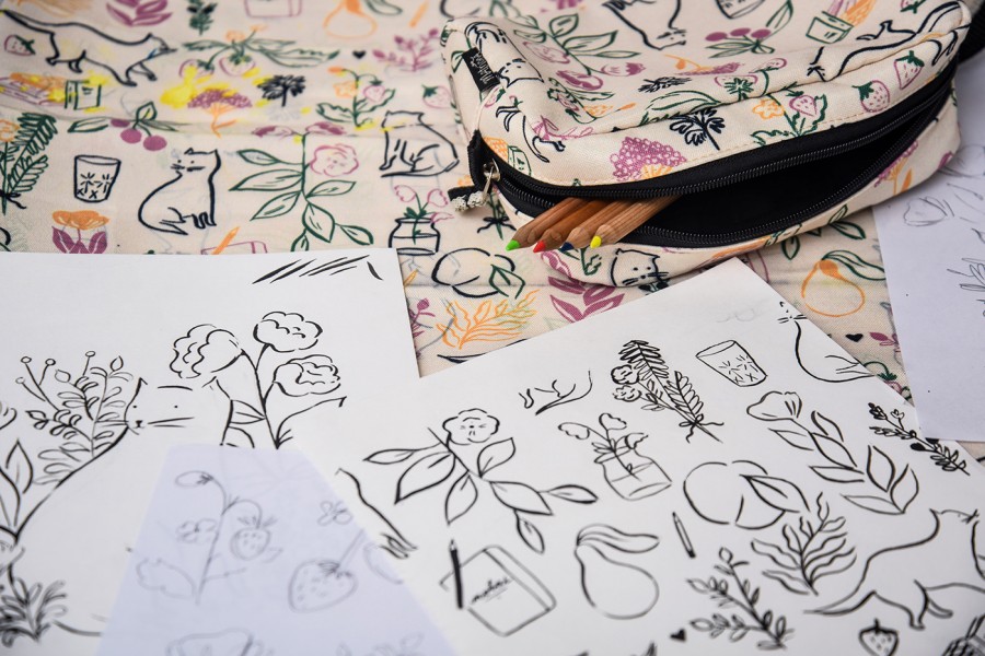 Cartuchera Yayoi - JOSEFINA SCHARGO