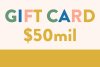 GIFT CARD - 50mil !